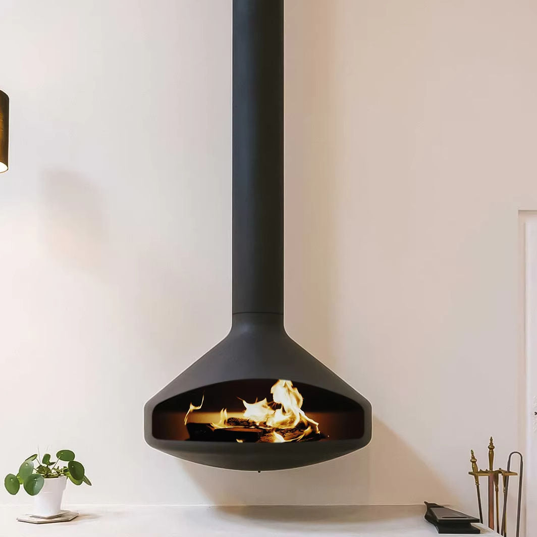 Suspended Wood or Propane, Ethanol Burning Fireplace