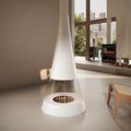 Custom Modern Freestanding Wood-Burning or biofuel Style Leisure Design Homes Villas Interiors